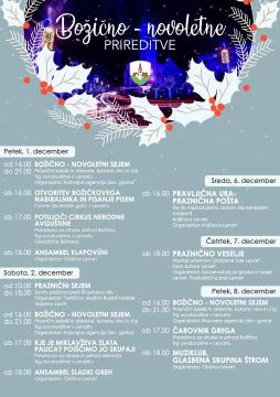 Božično-novoletne prireditve v Lenartu